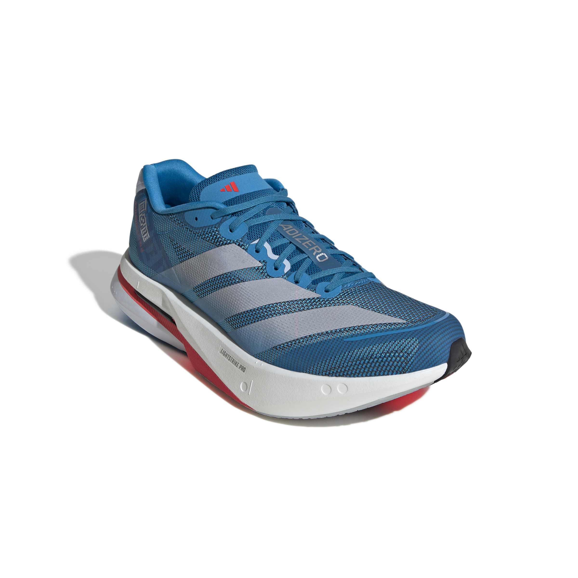 Men's Adizero Boston 13 (Solar Blue / Silver Metallic / Dark Solar
