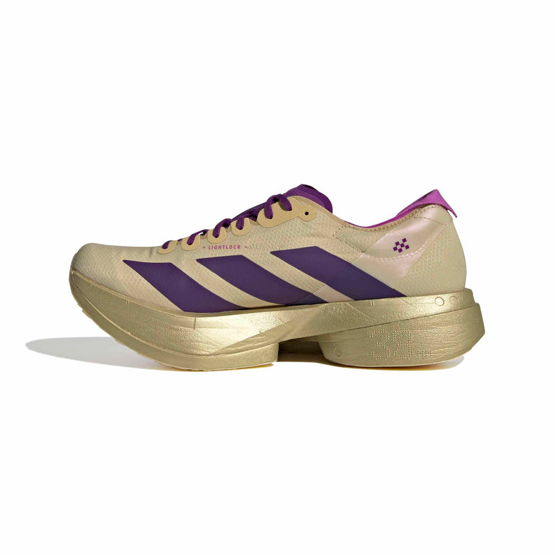 Men’s Adizero Adios Pro 4 (Sand/Rich Purple/Gold)