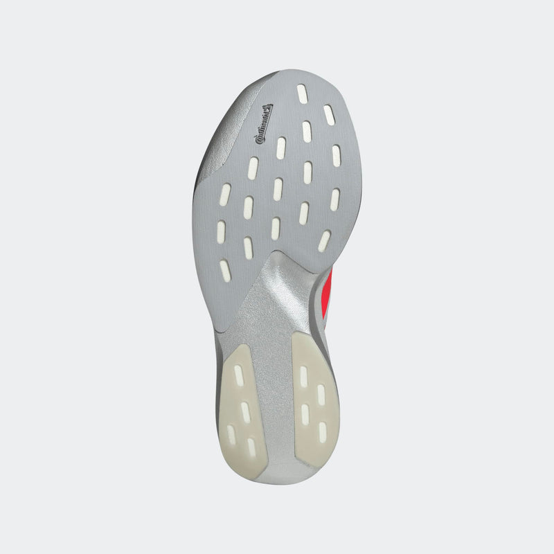 Men's Adizero EVO SL Woven (Silver Metallic / Lucid Red / Iron Metallic)