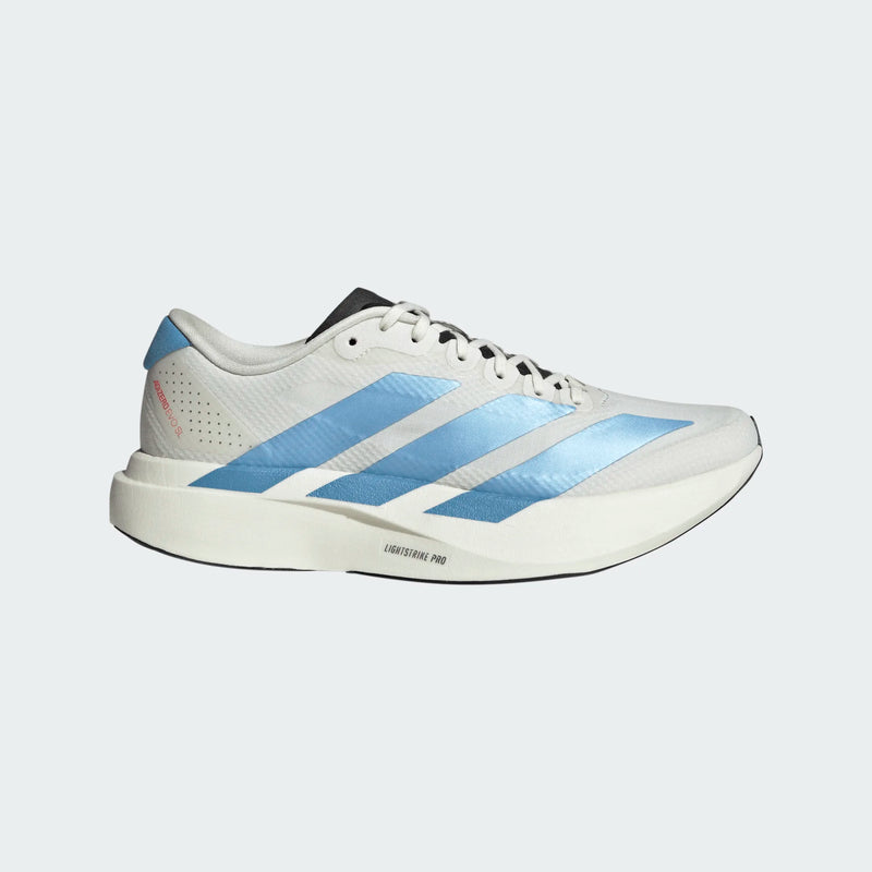Women's Adizero EVO SL WOVEN (Off White/Light Blue/Off White)