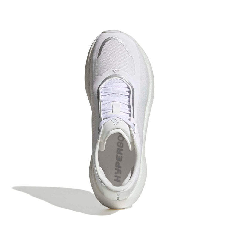 Women's HyperBoost Edge (Footwear White/SilverMetallic/Zero Metallic)