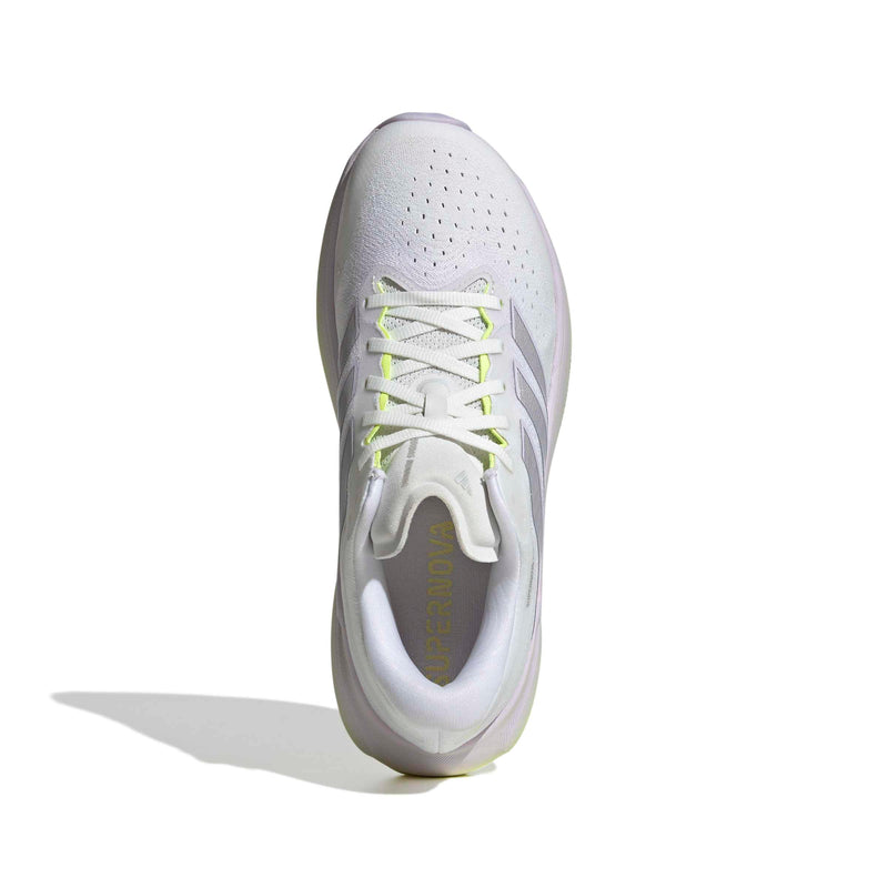 Women's Supernova Rise 3 (Crystal White/Silver Metallic/Purple Tint)