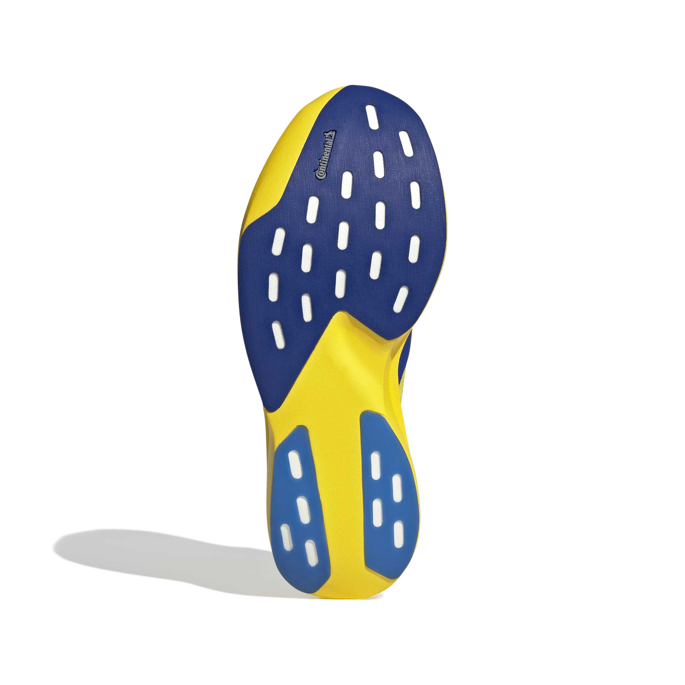 Men's Adizero EVO SL Woven (Yellow/Royal Blue/Iron Metallic) — TC