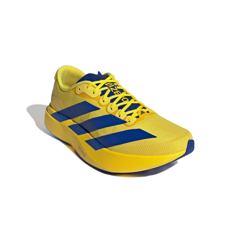 Men's Adizero EVO SL Woven (Yellow/Royal Blue/Iron Metallic)