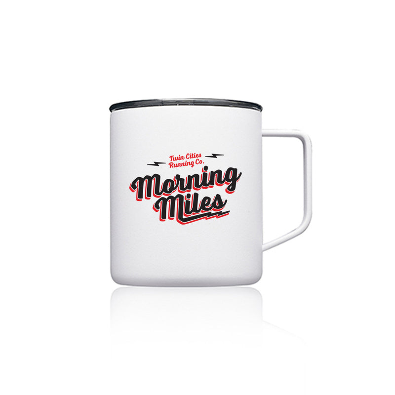 TCRC 13.5 oz. Kenai Powder Coated Travel Mug - White