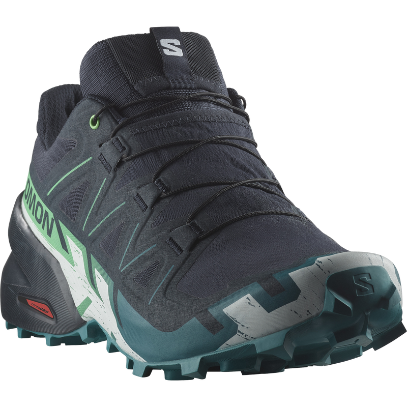 Men's Speedcross 6 (Carbon/Tahitian Tide/White)