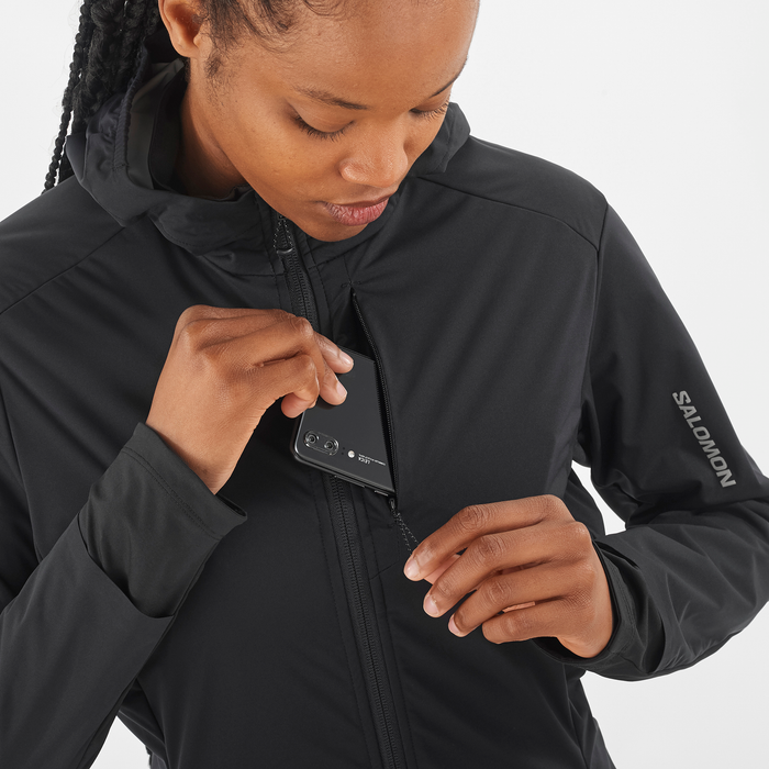 Women's Light Shell Jacket (Deep Black)