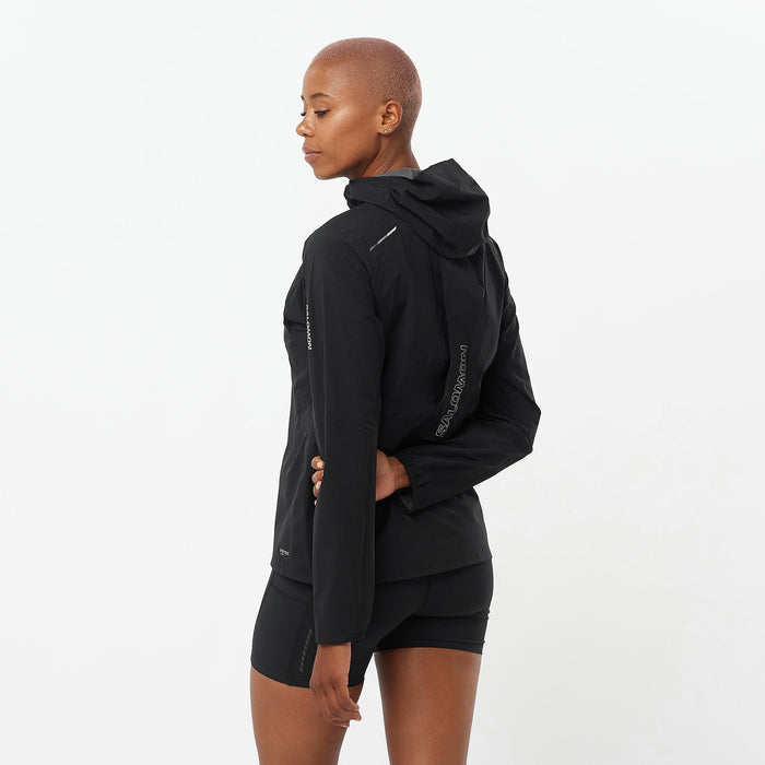 Women's Bonatti Trail Jacket (Deep Black)