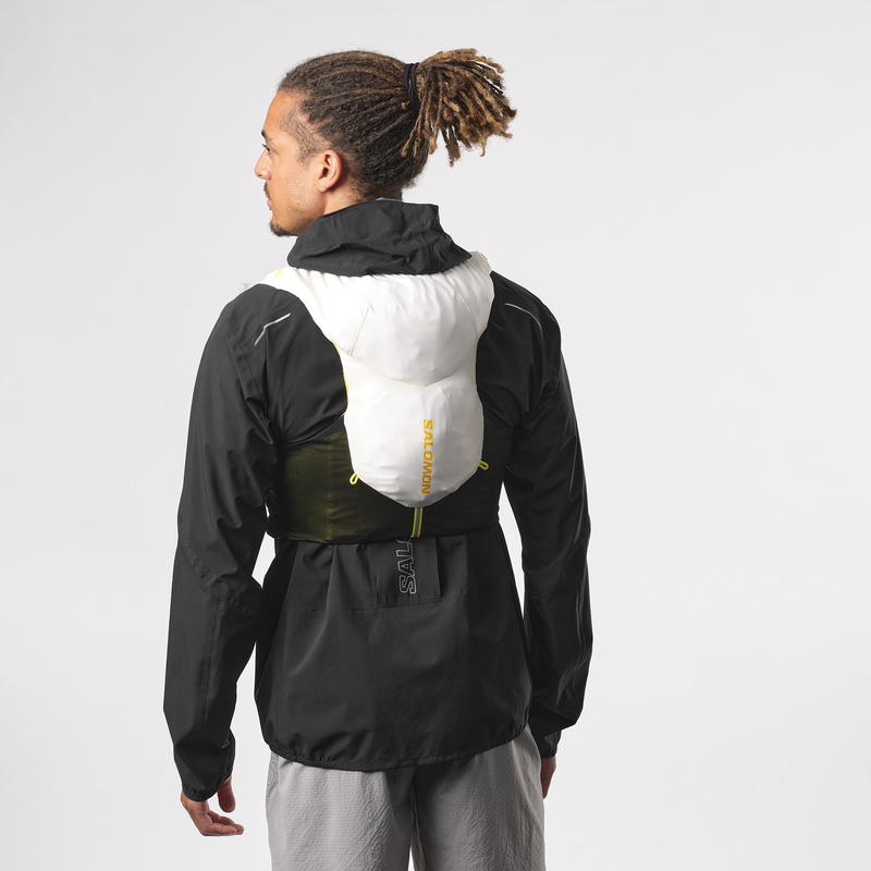 ADV Skin 5 Running Vest (Vanilla Ice/Black/Sulphur Spring)