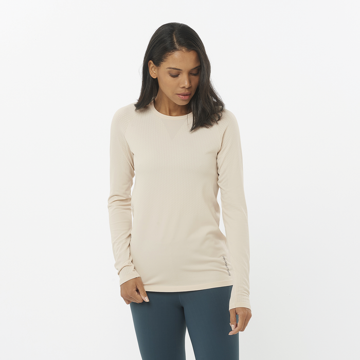 Women's Sense Aero Seamless Tee (Rainy Day)