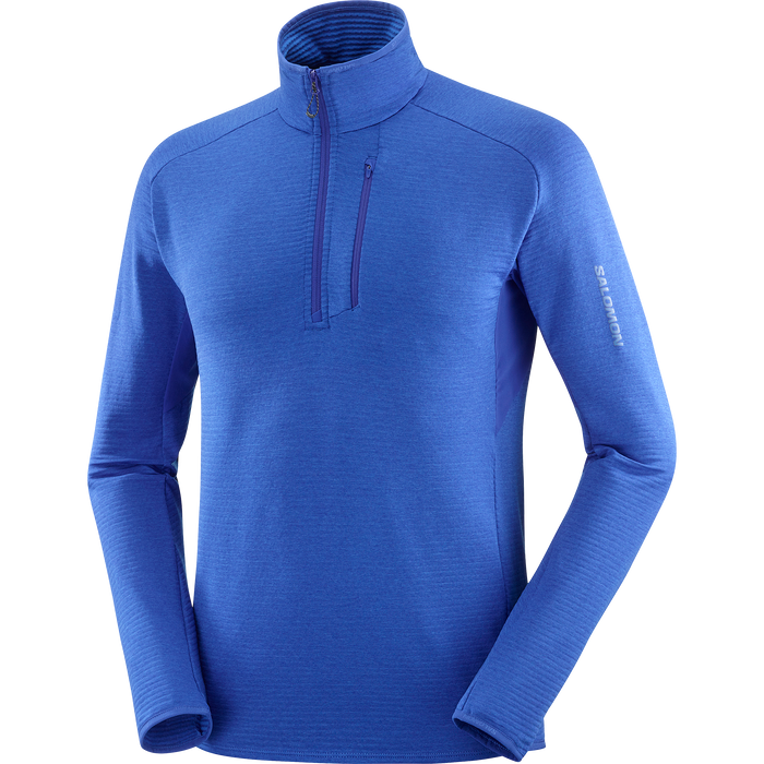 Men's Essential Lightwarm Half-Zip (Surf the Web)