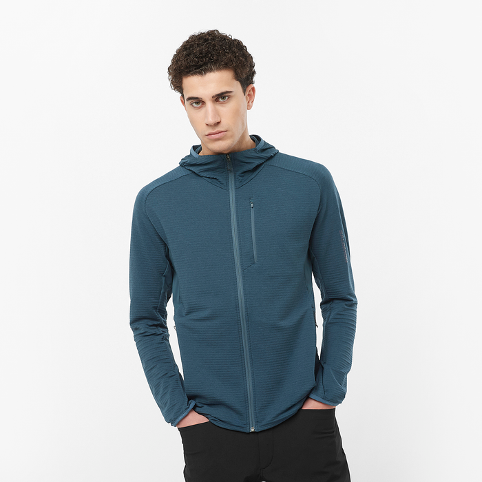 Men's Essential Lightwarm Hoodie (Midnight Navy)