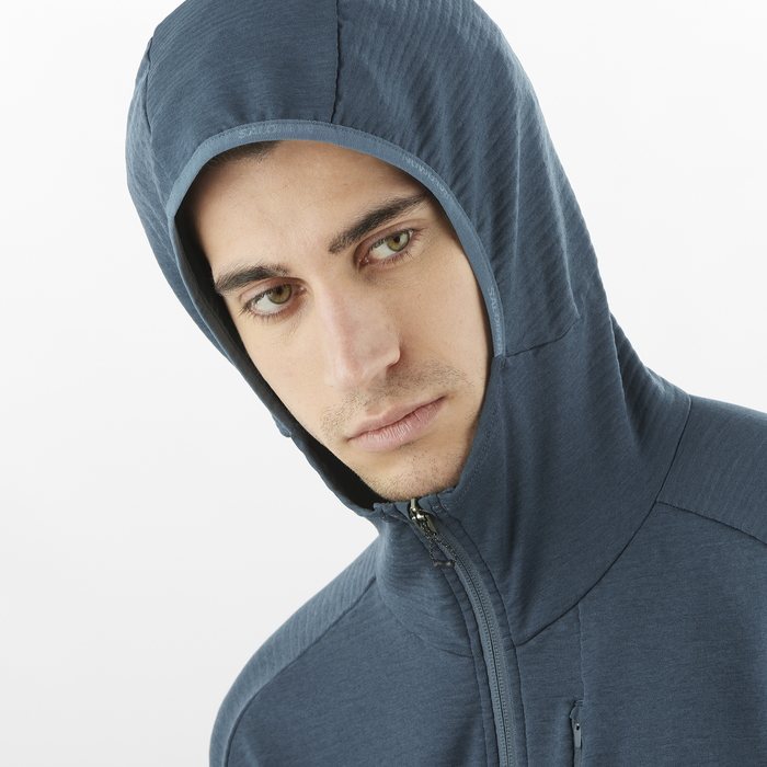 Men's Essential Lightwarm Hoodie (Midnight Navy)