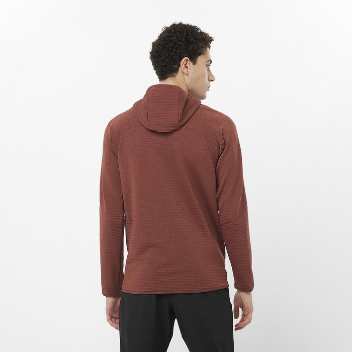 Men's Essential Lightwarm Hoodie (Rum Raisin)