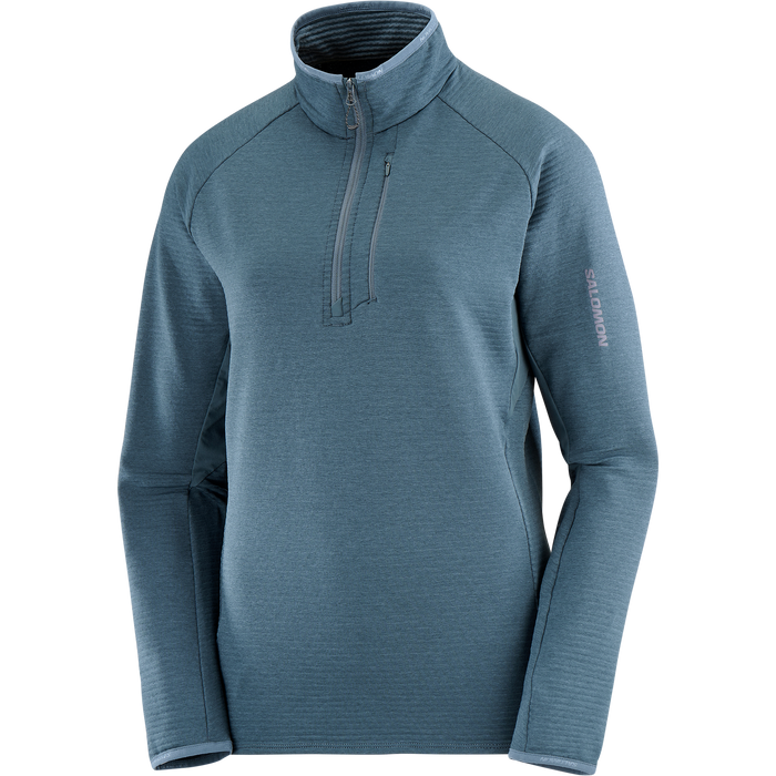 Women's Essential Lightwarm Half-Zip (Midnight Navy)