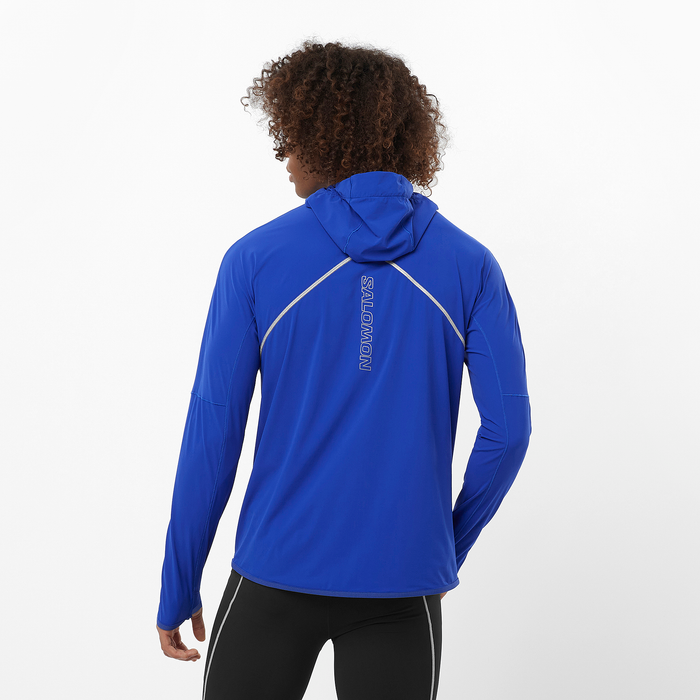 Men's Sense Aero Hybrid Half-Zip (Surf the Web)