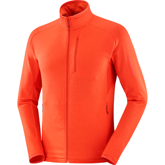 Men's Essential Lightwarm Full-Zip (Cherry Tomato)