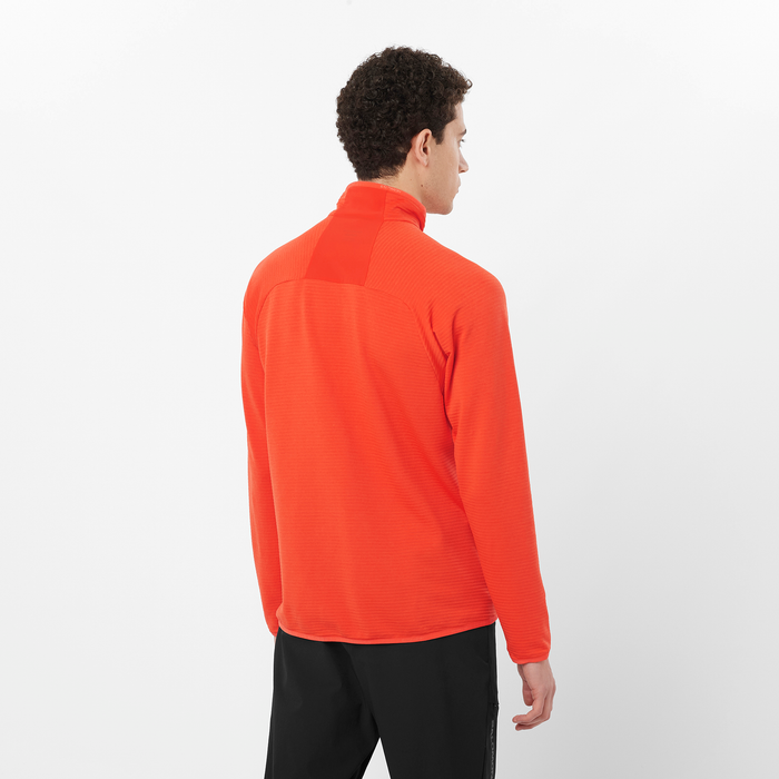 Men's Essential Lightwarm Full-Zip (Cherry Tomato)