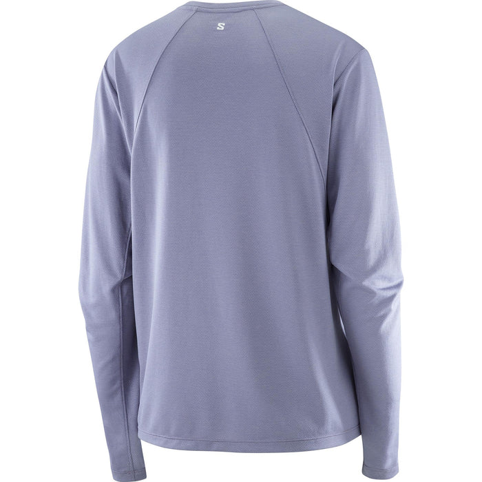 Women's SHKout Core Long Sleeve Tee (Blue Granite)