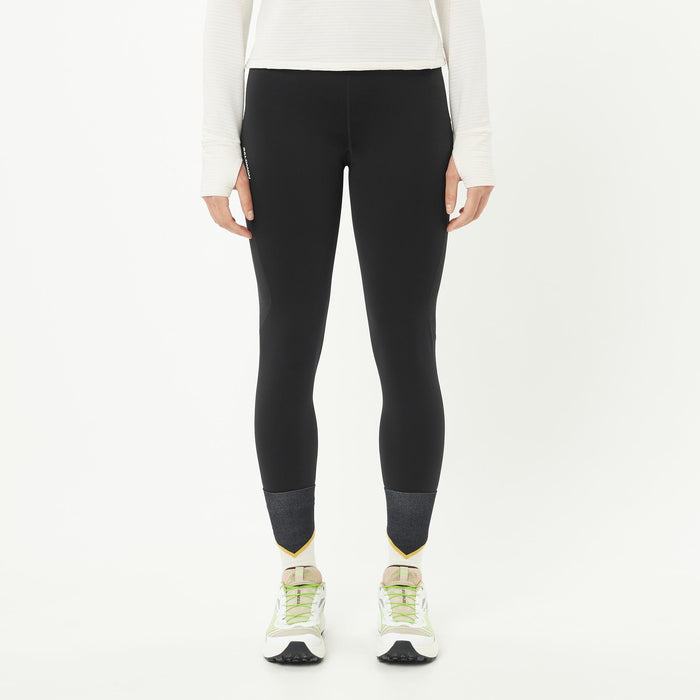 Women's SHKout Core Warm Tights (Deep Black)