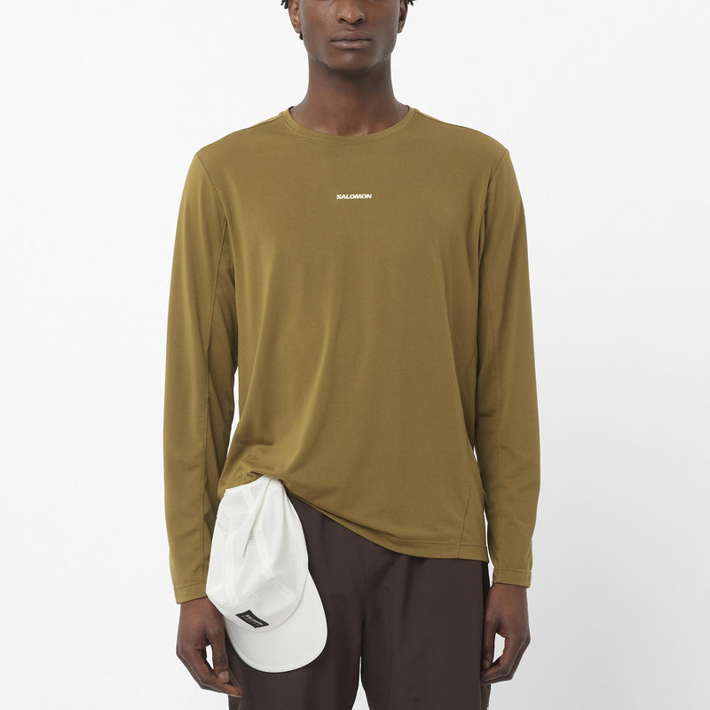 Men's SHKout Core Long Sleeve Tee (Brilliant Olive)
