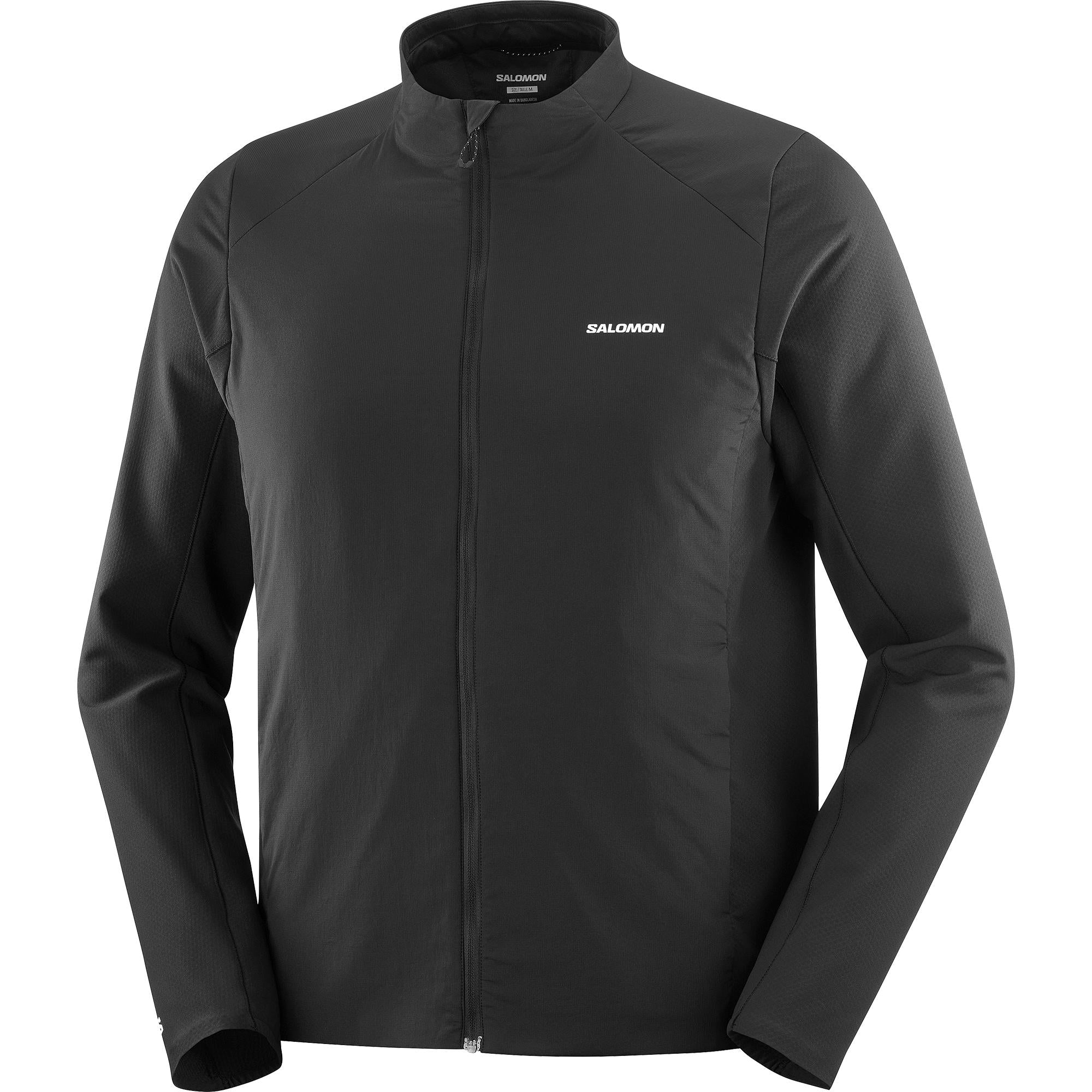 Men's Mountain Flex Hybrid Jacket (Deep Black) — TC Running Co