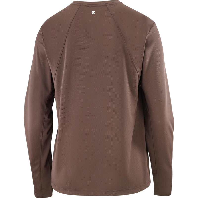 Women's SHKout Core Long Sleeve Tee (Coffee Bean)