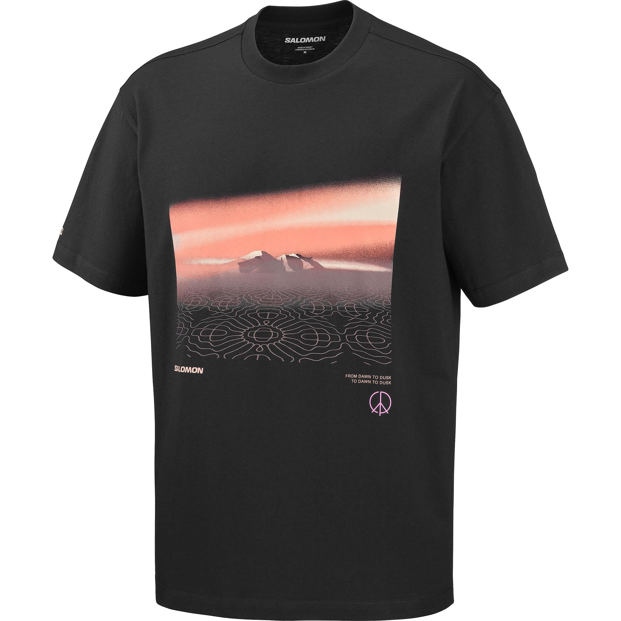 Shortney SS Tee (Deep Black) — TC Running Co