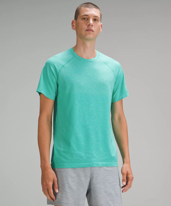 Men's Metal Vent Tech Short Sleeve Shirt (Kohlrabi Green/Kelly Green)