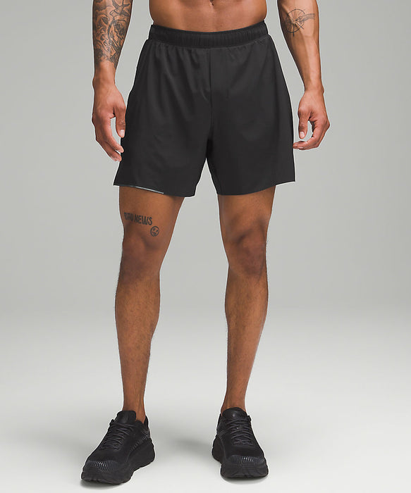 Men's Surge Short 6" Lined (Black)