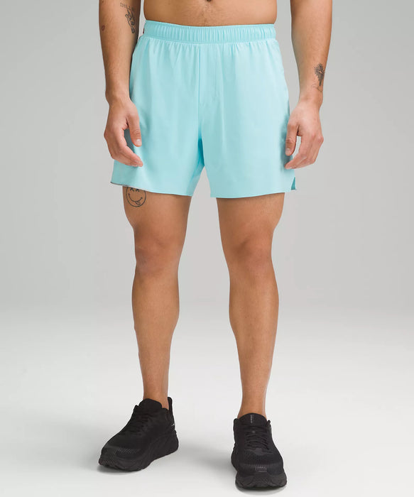 Men's Surge Short 6" Lined (Cyan Blue)