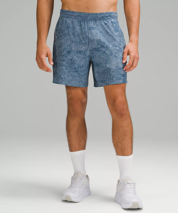 Men's Pace Breaker Short 7" *Linerless (Infuse Texture Chambray Multi)
