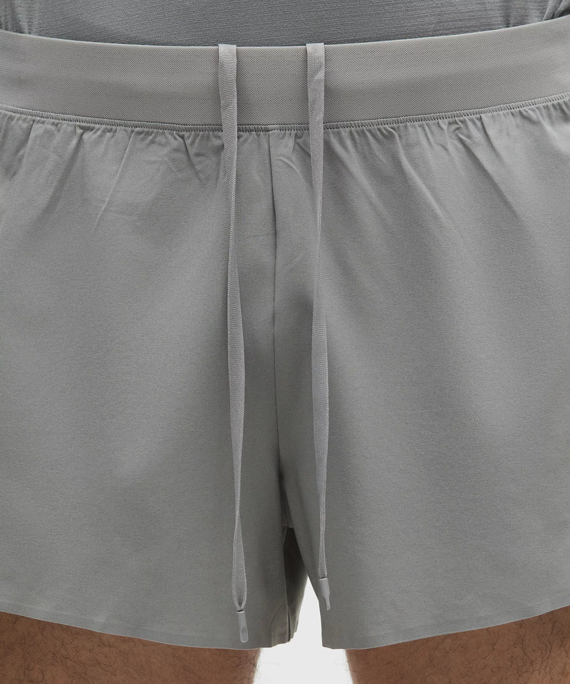 Men’s Fast and Free Split Short 3" (Feather Grey)