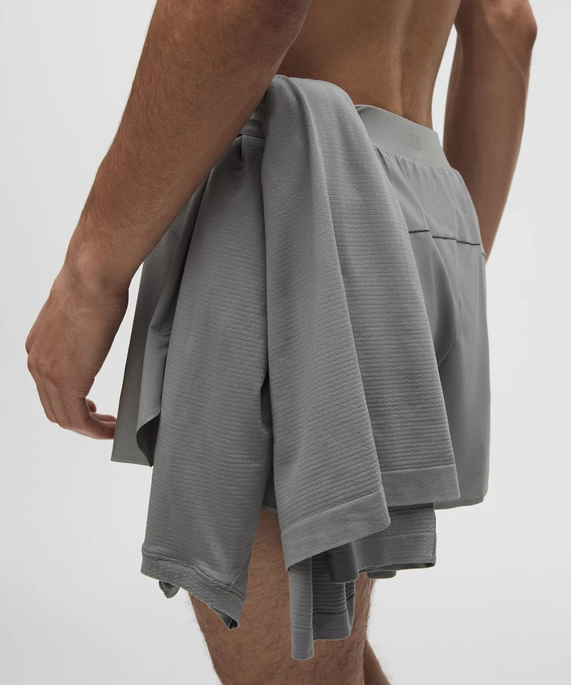 Men’s Fast and Free Split Short 3" (Feather Grey)