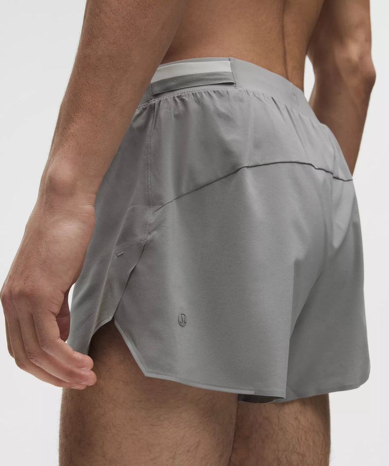 Men’s Fast and Free Split Short 3" (Feather Grey)