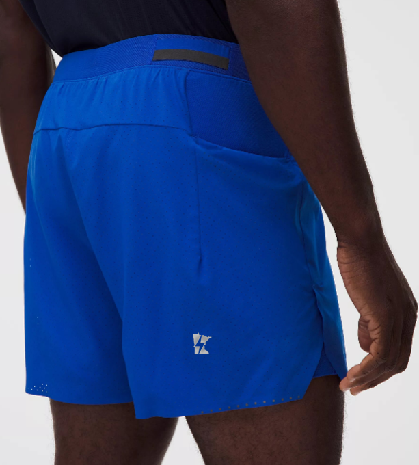 Men's Fast and Free Lined Running Short 5" (Beach Ball Blue)