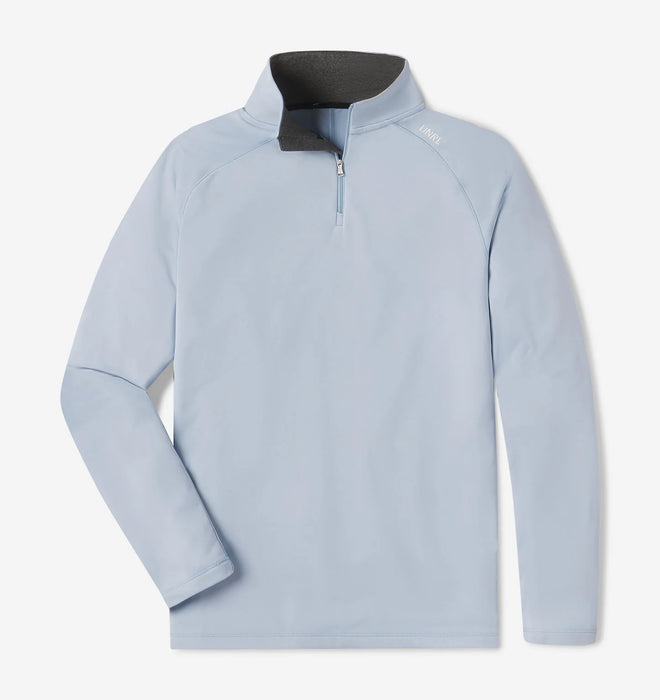 Men's Interlock Quarter Zip (Sky Blue)