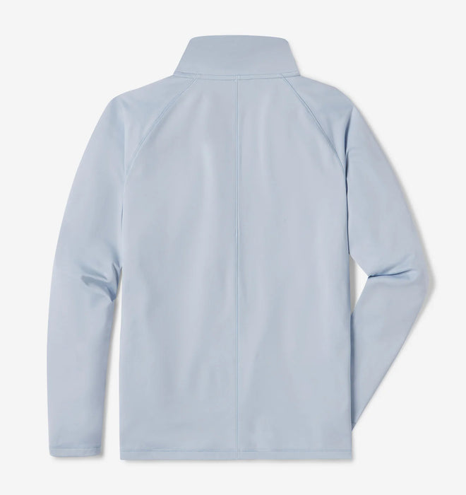 Men's Interlock Quarter Zip (Sky Blue)