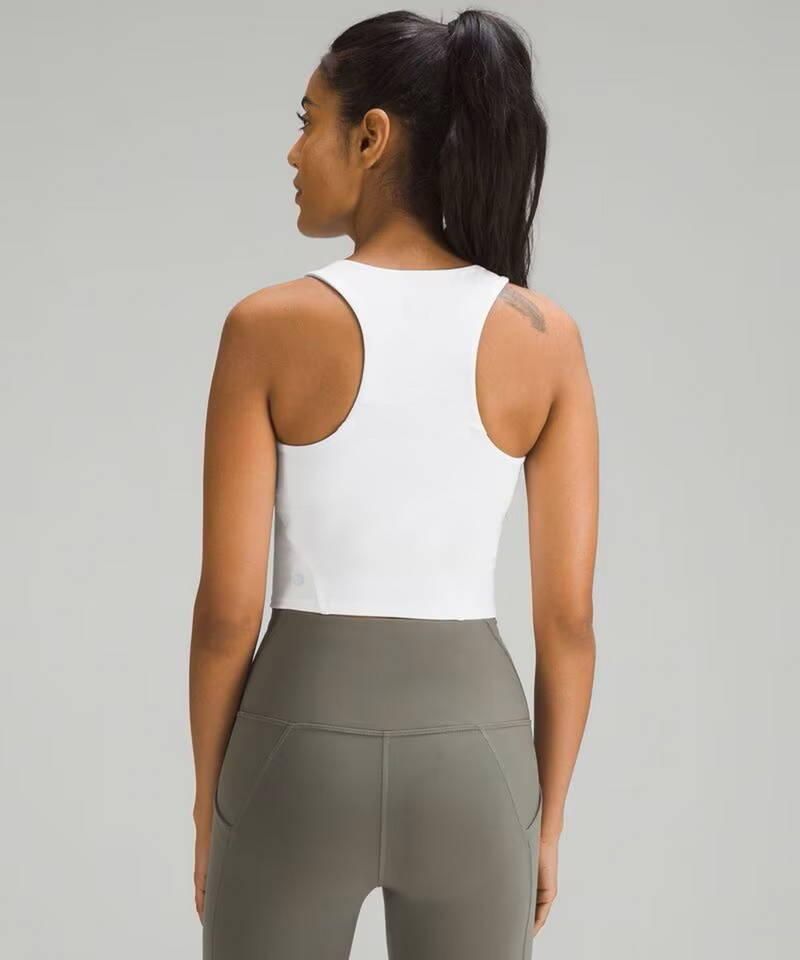 Women's Wunder Train Racerback Tank (White)