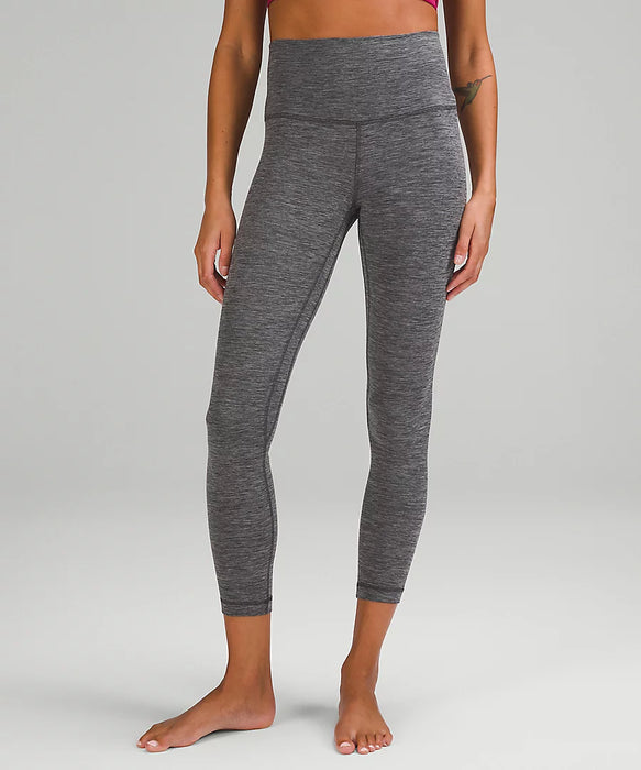Women's Align™ High-Rise Pant 25" (Heathered Graphite Grey)