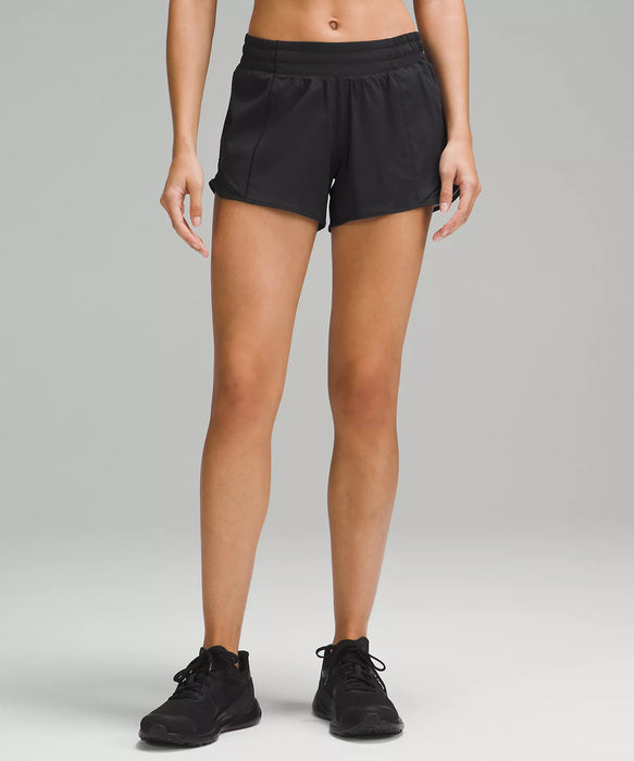 Women’s Hotty Hot Low Rise Short 4” Lined (Black)