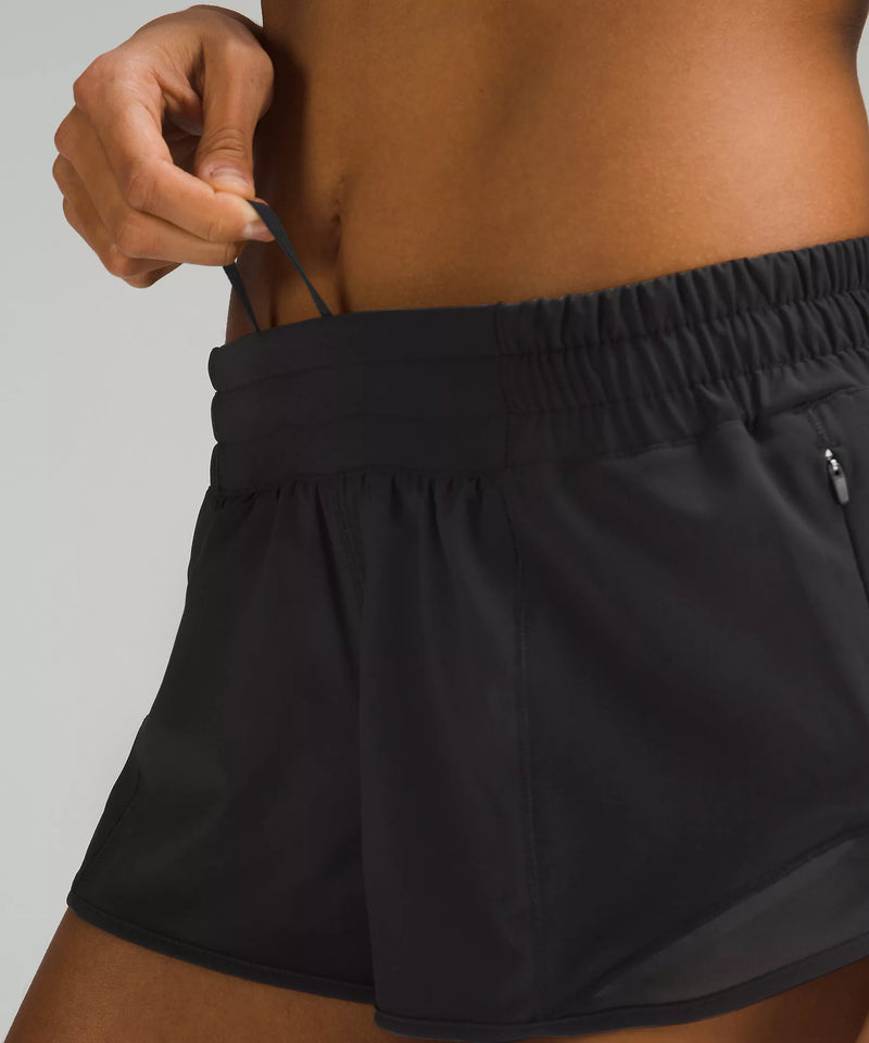 Women's Hotty Hot Low Rise Short 2.5" *Lined (Black)