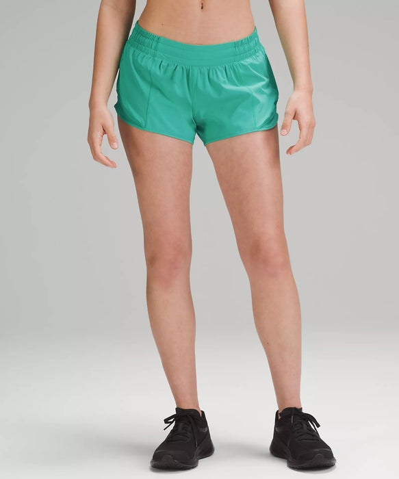 Women's Hotty Hot Low Rise Short 2.5" *Lined (Kelly Green)