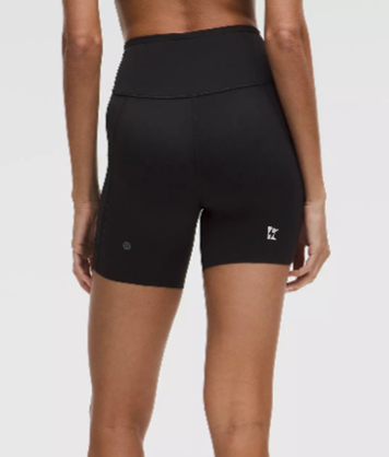 Women's Fast and Free High-Rise Short 6" *5 Pocket (Black)