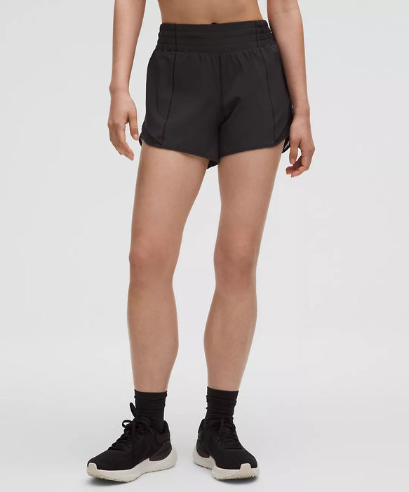 Women’s Hotty Hot High Rise Short 4” *Lined (Black)