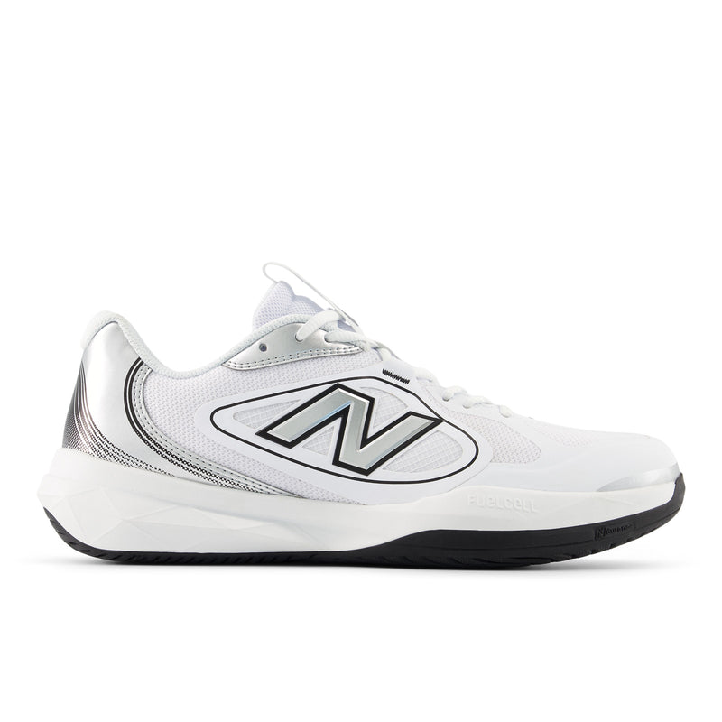 Men’s FuelCell 796 v5 Pickleball (56Y - White/Black/Silver Metallic)
