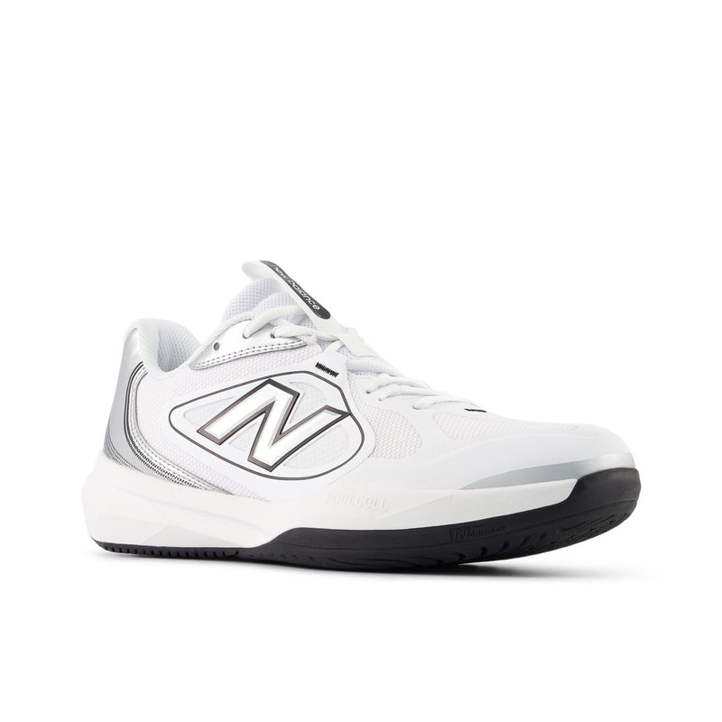 Men’s FuelCell 796 v5 Pickleball (56Y - White/Black/Silver Metallic)