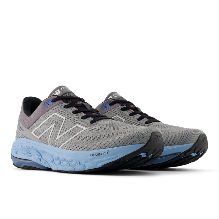 Men's Fresh Foam X 860 v14 (F - Slate Grey/Chrome Blue/Sea Salt)