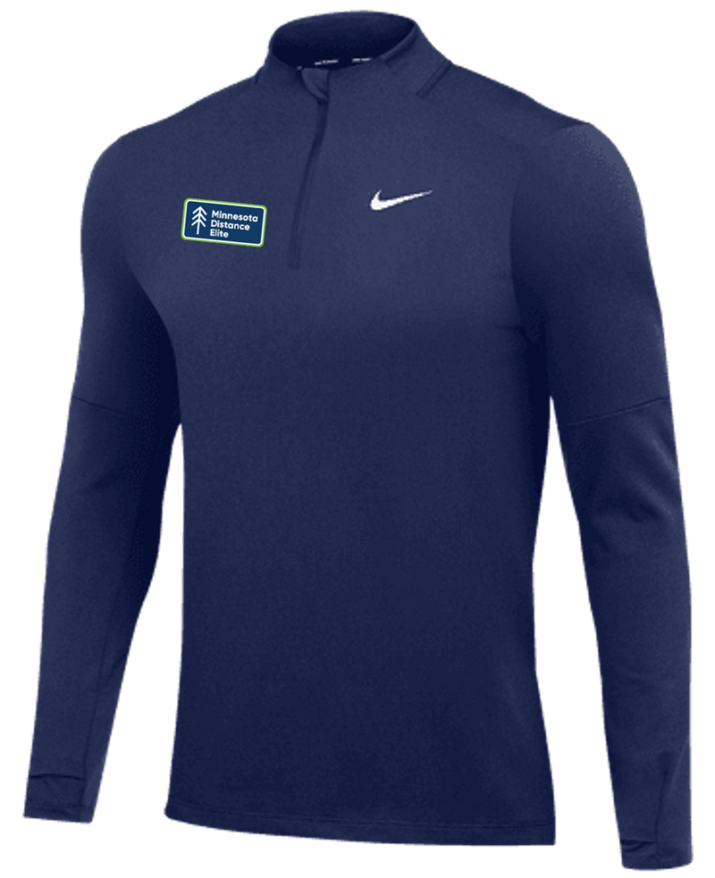 Men's Minnesota Distance Elite Element DRI-Fit Half Zip (Navy)