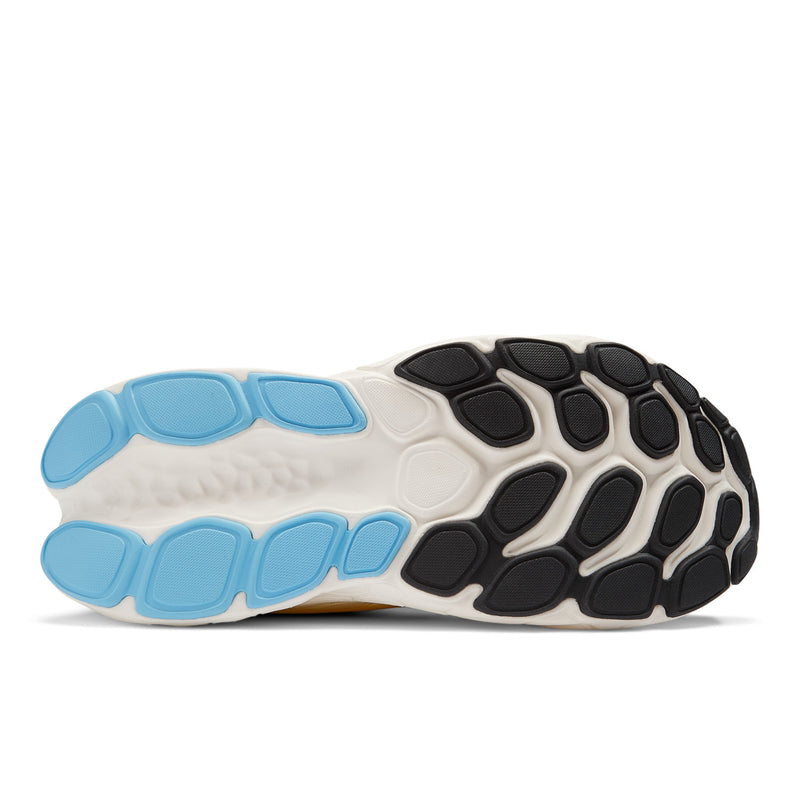 Men’s Fresh Foam More v4 (CD - Black/Coastal Blue/Ginger Lemon)